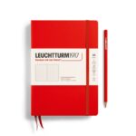 Leuchtturm1917 - Hardcover Notebook Dotted A5 - Red