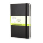 Moleskine - Classic Notebook Hardcover Large Svart - Plain