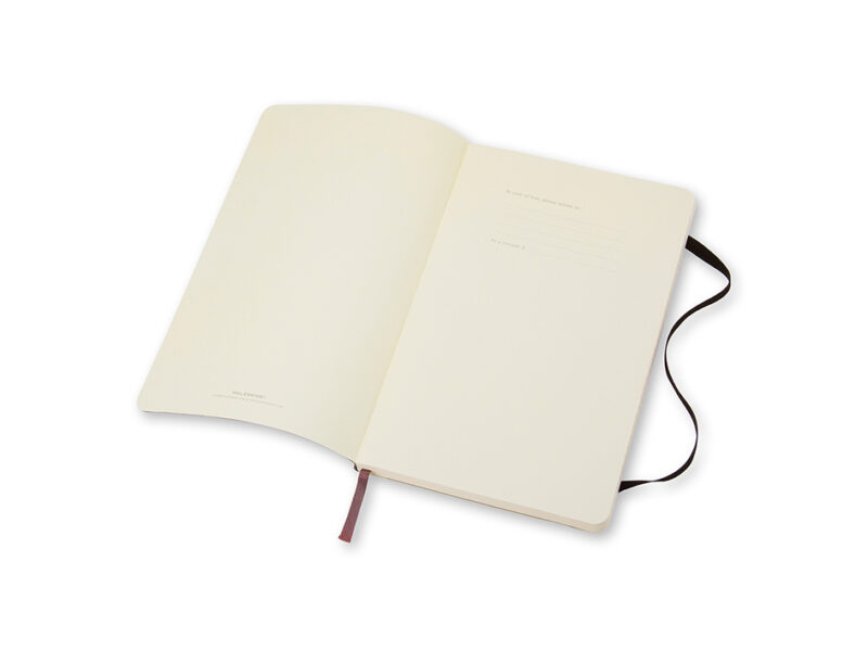 Moleskine - Classic Notebook Hardcover Large Linjert - Svart - Bilde 3