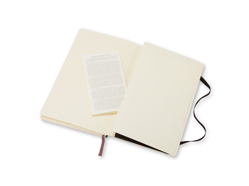 Moleskine - Classic Notebook Hardcover Large Linjert - Svart - Bilde 4