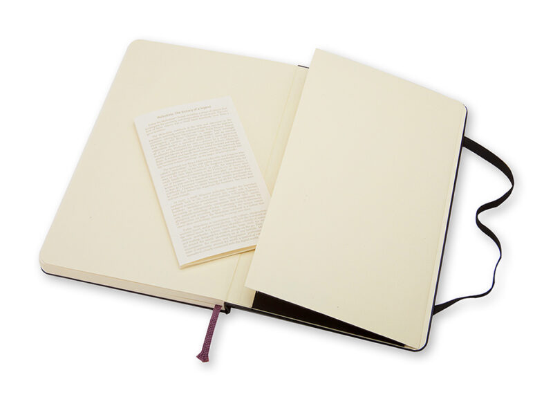 Moleskine - Classic Notebook Hardcover Large Svart - Plain - Bilde 5