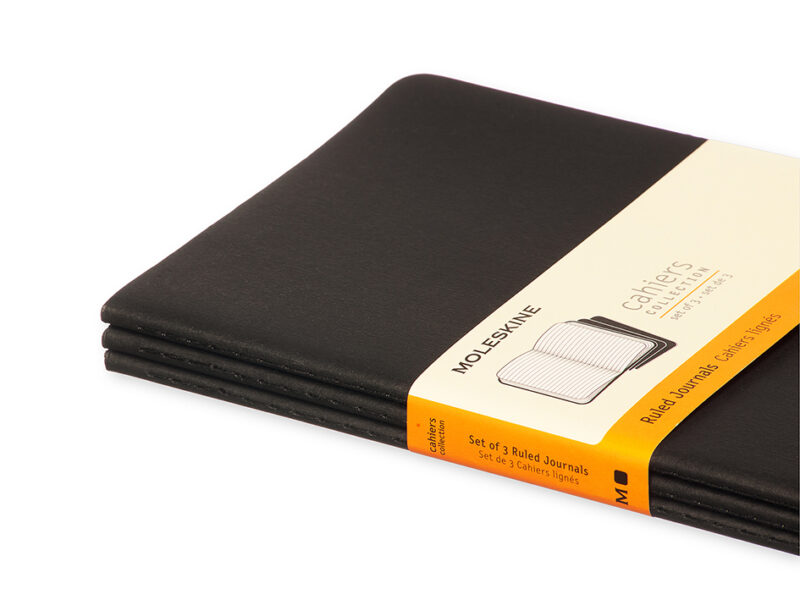 Moleskine – Cahier Soft Cover 3-Pack Large Linjert - Svart - Bilde 5