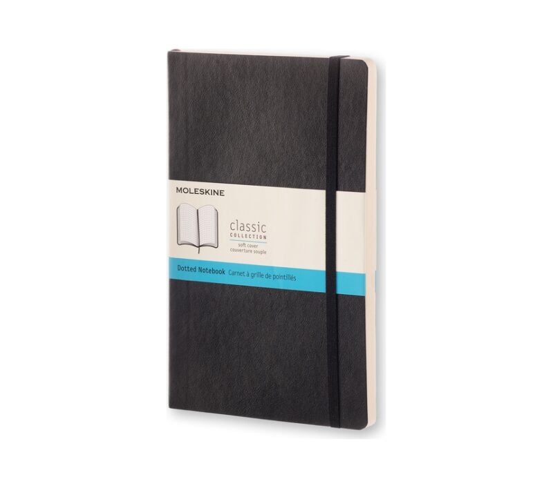 moleskine-softcover-large-black-dotted-notatbok-almanakk