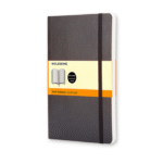 Moleskine - Classic Notebook Hardcover Large Linjert - Svart