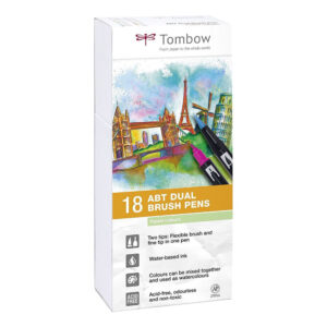 Tombow - ABT Dual Brush Pens 18 - Pastel Colours