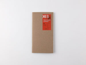 Traveler's Notebook - Refill Regular Size - 003 Blank