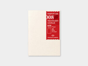 Traveler's Notebook - Refill Passport Size - 008 Sketch Paper