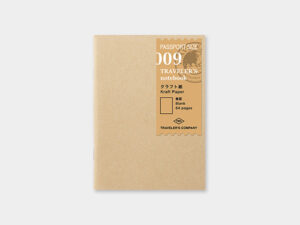 Traveler's Notebook - Refill Passport Size - 009 Kraft Paper