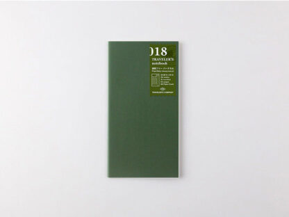 Traveler's Notebook - Refill Regular Size - 018 Free Diary Weekly