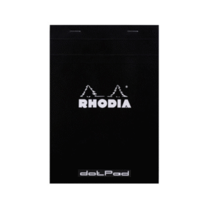 Rhodia - DotPad Svart Toppstiftet No16 - A5