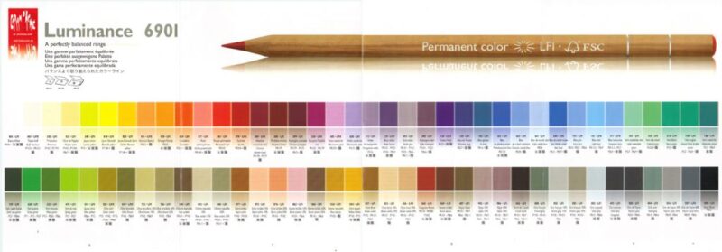 Caran d'Ache - Luminance 6901 Sett - 12 pack - Bilde 5