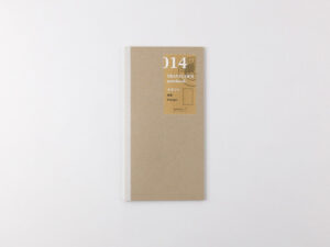 Traveler's Notebook - Refill Regular Size - 014 Kraft Paper