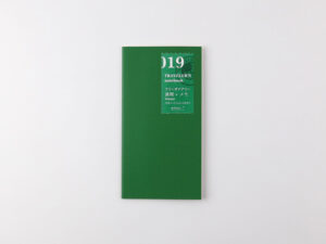 Traveler's Notebook - Refill Regular Size - 019 Free Diary Weekly + Memo
