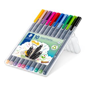 Staedtler - Triplus Fineliner 0,3mm fiberspiss - 10-set