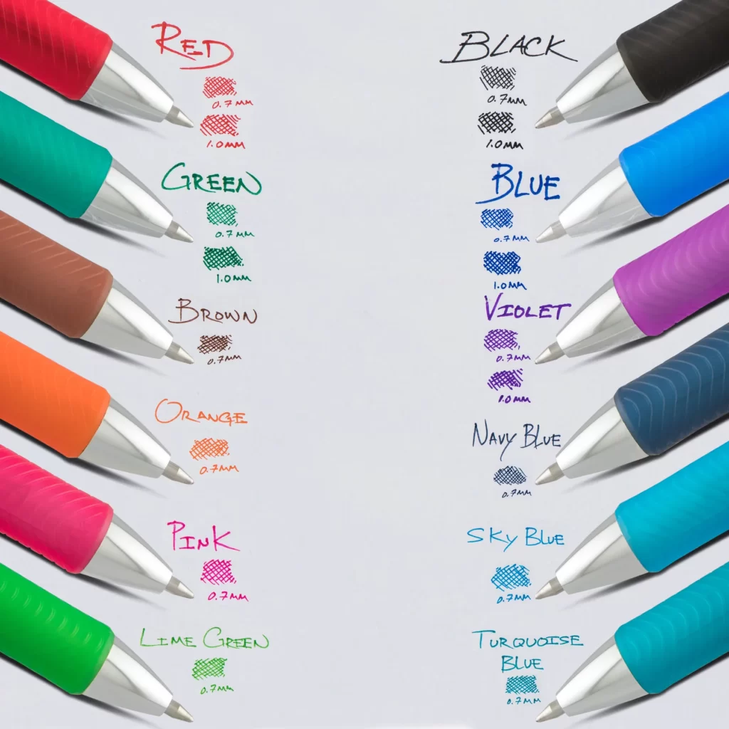 Pentel - Energel BL77 Rollerball XM 0,7mm - Enkeltvis - Bilde 10