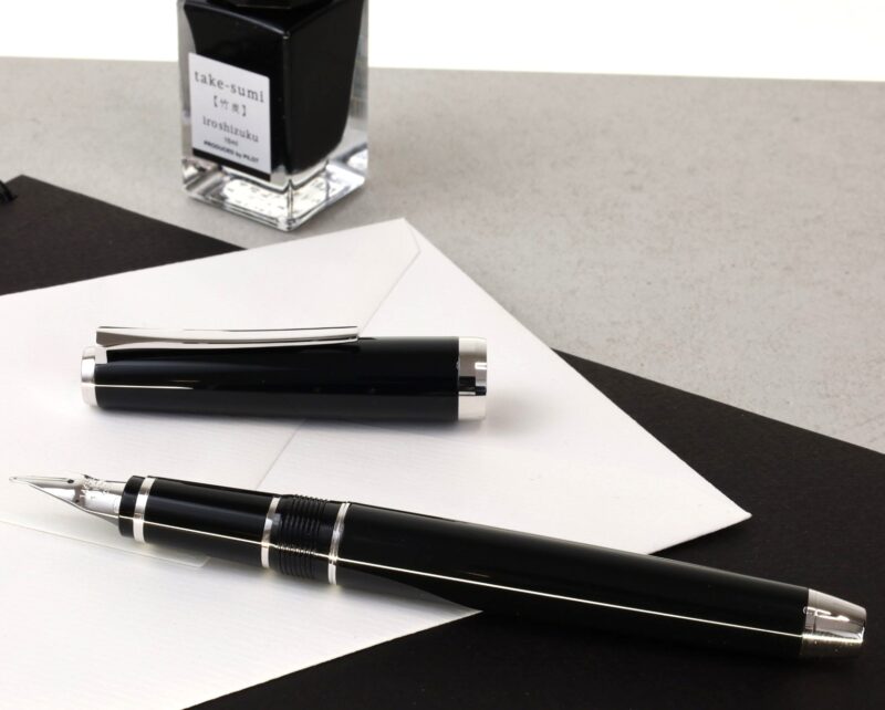 Pilot - Falcon 14k Fyllepenn Metal - Black - Bilde 5