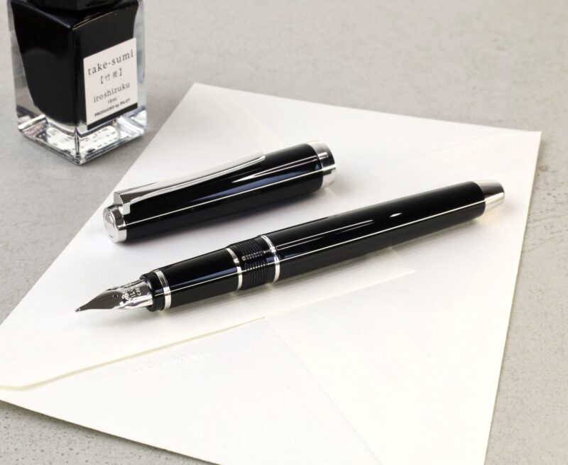 Pilot - Falcon 14k Fyllepenn Metal - Black - Bilde 6