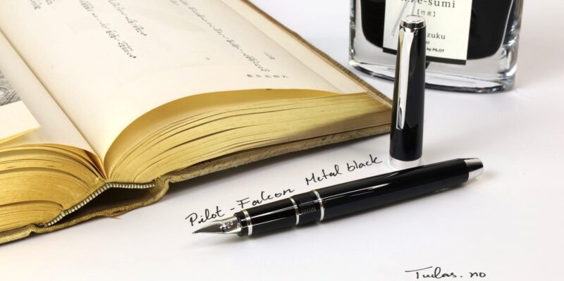 Pilot - Falcon 14k Fyllepenn Metal - Black - Bilde 7