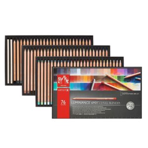 Caran d'Ache - Luminance Sett - 76 pack Luminance 6901 + 2 blender