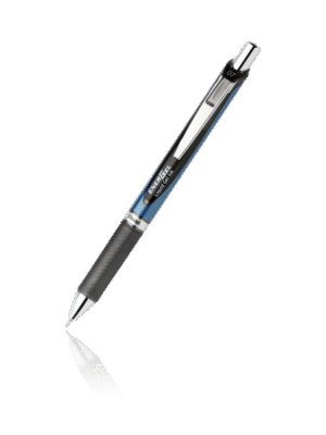 Pentel -  Energel BLN75 Needle Tip - 0,5mm - A - Sort