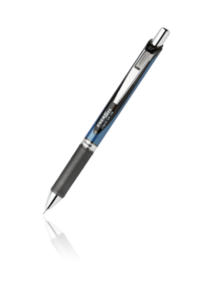 Pentel -  Energel BLN75 Needle Tip - 0,5mm - A - Sort