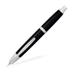 Pilot - Capless - Sort Rhodium Trim - 18k Fyllepenn