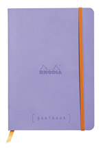 Rhodia notatbok Goalbook Softcover Dotted A5 blå lilla