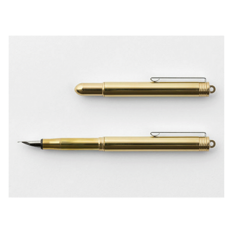 Midori - Travelers Company Brass - Fountain Pen