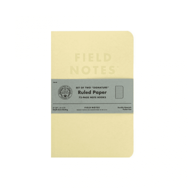 Field notes ruled paper – Tudos