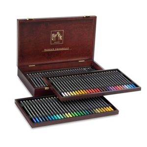 Caran d'Ache - Museum Aquarelle 76-pack + 2 Technalo - Wooden Box