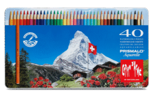 akvarellblyanter caran D'Ache 40 stk