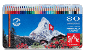 akvarellblyanter caran D'Ache 80stk