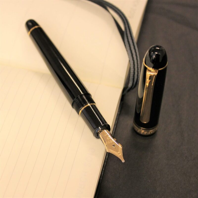 Platinum Century 3776 Fyllepenn 14k Gull Svart