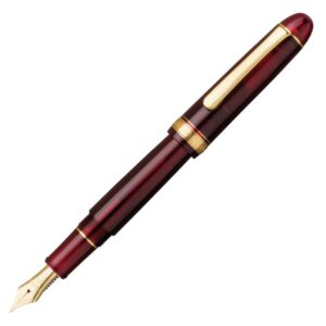 Platinum - Century 3776 Fyllepenn 14k Gull - Bourgogne