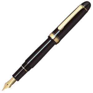 Platinum - Century 3776 Fyllepenn 14k Gull - Svart