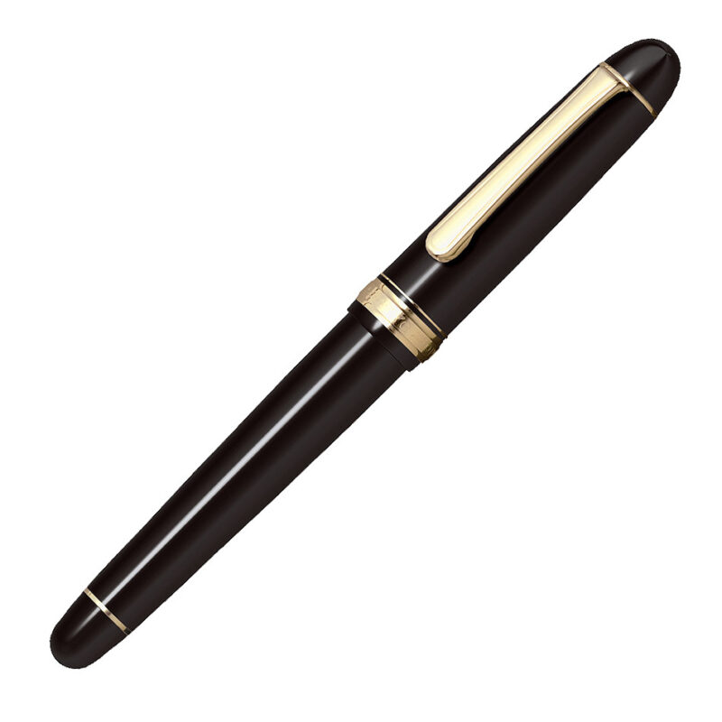 Platinum - Century 3776 Fyllepenn 14k Gull - Svart - Bilde 2