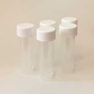 Tudos - Tomme flasker for blekkprøver 5 ml - 5-pack