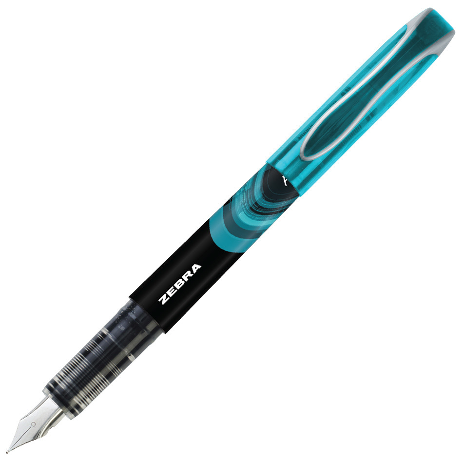 Zebra fountain pen light blue Tudos