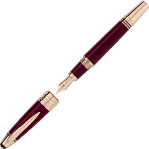 Montblanc - John F. Kennedy Special Edition Burgundy - Fyllepenn (F)