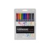 Tombow - WS-BH-10P - Kalligrafipenn Fudenosuke Colors - 10-pack