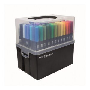 Tombow - ABT Dual Brush Pens 108 Full Set – Inkl. Bordstativ - ABT-108C