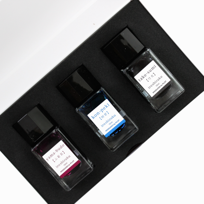 Pilot Iroshizuku Blekk – Sett med 3 Valgfrie Farger – 3x15ml - Bilde 2