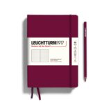 Leuchtturm1917 - Hardcover Notebook Dotted A5 - Port Red