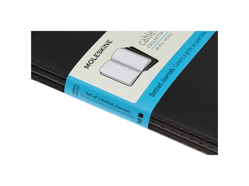 Moleskine - Cahier 3-Pack Soft Cover Large Dotted - Svart - Bilde 2
