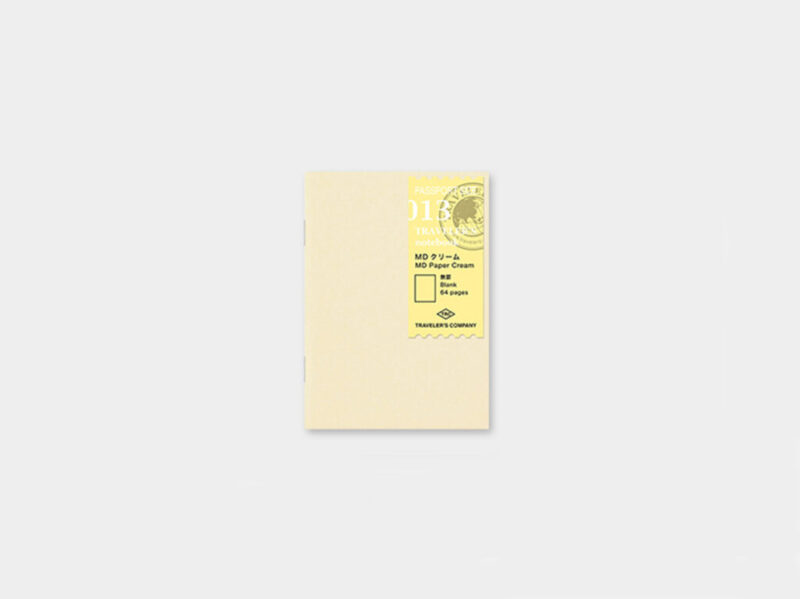 Traveler's Notebook - Refill Passport Size - 013 MD Paper Cream