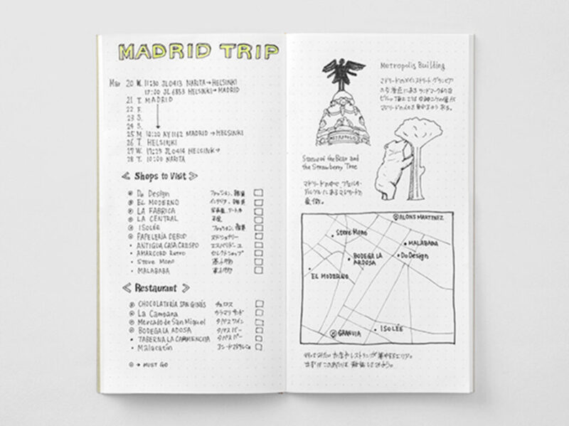 Traveler's Notebook - Refill Regular Size - 026 Dot Grid - Bilde 2
