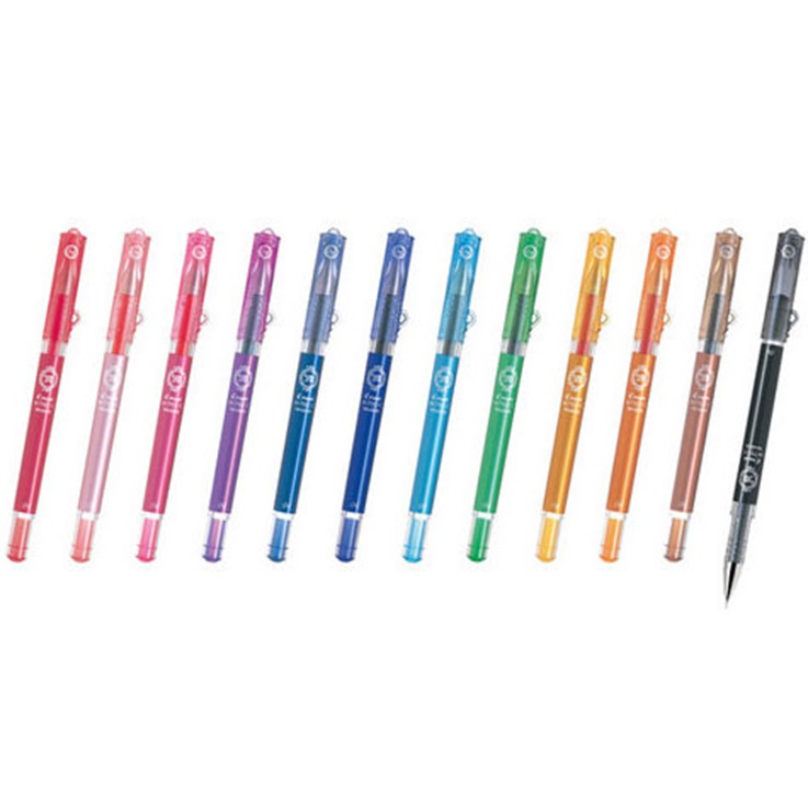 PILOT Stylo Roller Pointe Tubulaire 0,5 Mm Encre Liquide Rose HI Tecpoint Bx V5 Sku285570