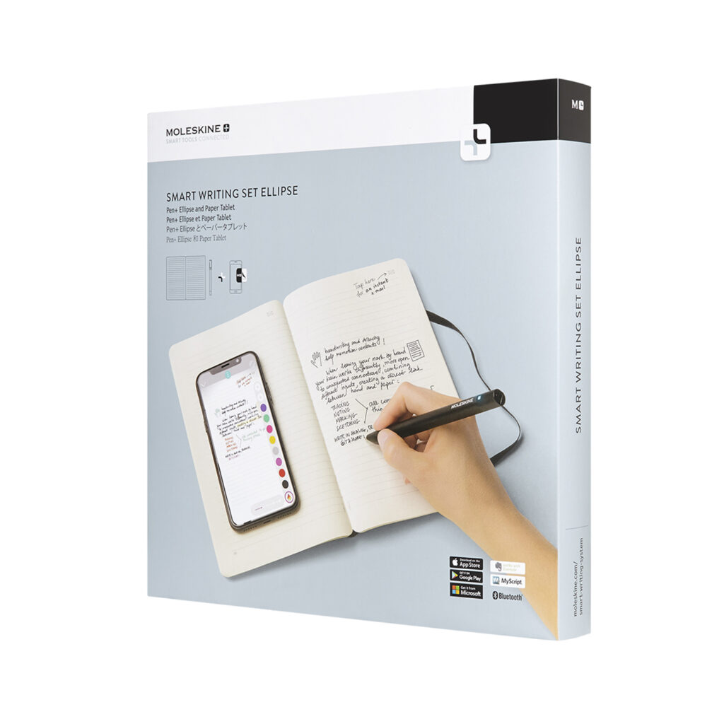 Moleskine Smart Writing Set Ellipse Startpakke Pen+ Ellipse og Paper