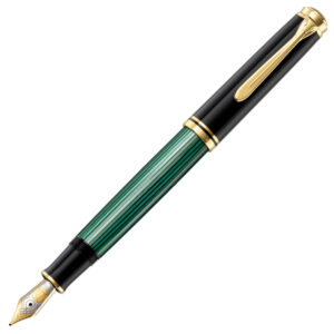 Pelikan – M800 Souveran 18k Fyllepenn - Black/Green