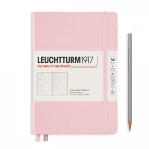 Leuchtturm1917 - Hardcover Notebook Dotted A5 - Powder